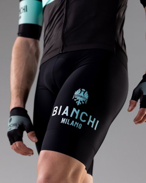 Bianchi Remastered BibShort Schwarz-M