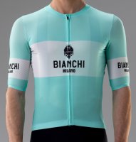 Bianchi Remastered Short Sleeve Jersey Celeste-L
