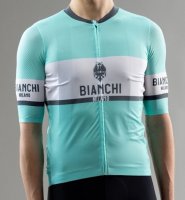 Bianchi Remastered Short Sleeve Jersey Weiß/Celeste-XL