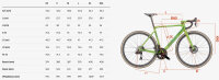 Wilier Verticale SLR Ultegra Di2 Kleos 42
